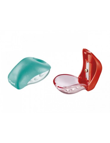 SACAPUNTAS MAPED PLASTICO CON DEPOSITO BULBO